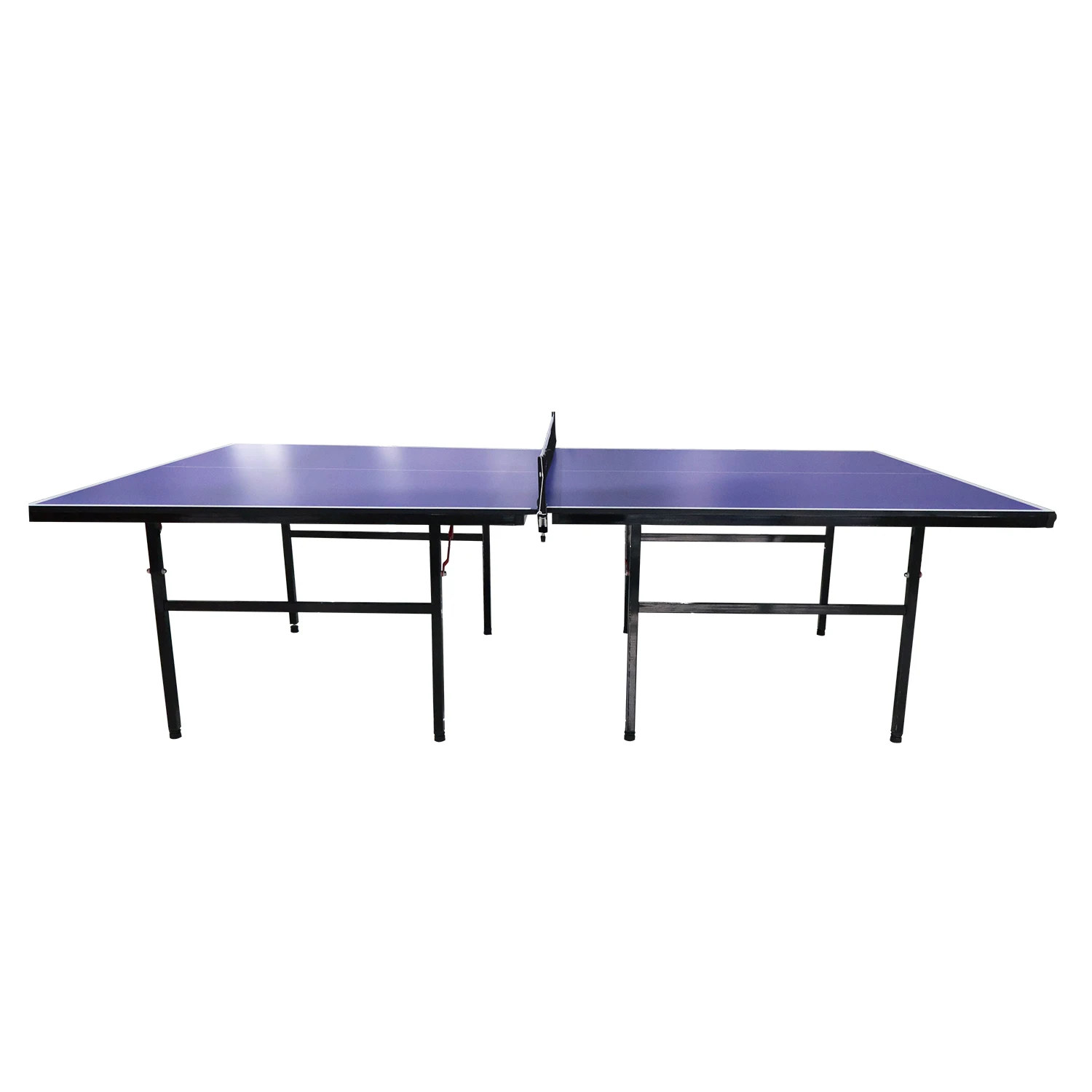 Factory Direct Supply Cheap 15mm Thickness Table Tennis Table Standard Size MDF Ping Pong Table With 30mm Diameter Steel Legprom