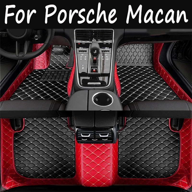 

Car floor mats for Porsche Macan 2014 2015 2016 2017 2018 2019 2020 Custom auto foot Pads automobile carpet cover 061012