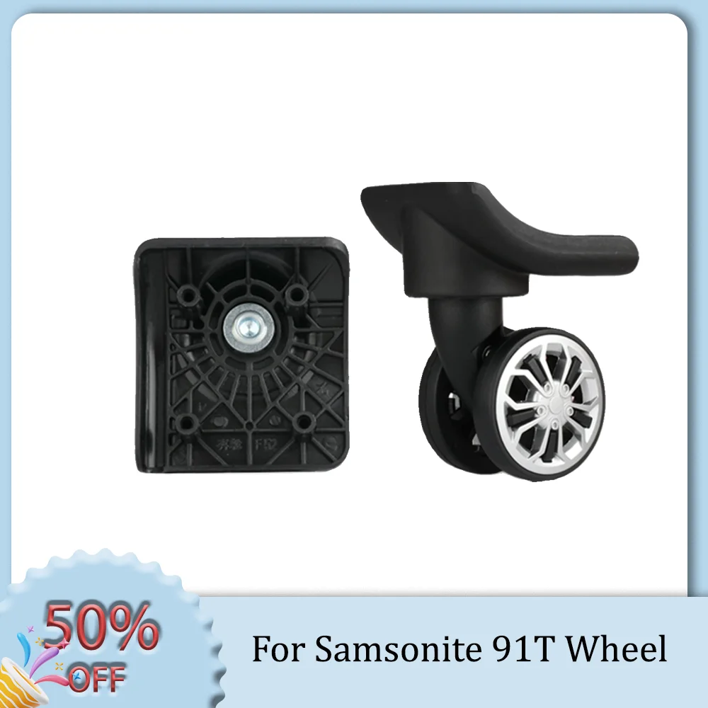 

For Samsonite 91T universal wheel accessories Pull rod case wheels Travel case Durable wheel replacement luggage accessories