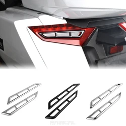 Panical Chrome Taillight Rear Tail Lamp Trim Accents Turn Signal Protection Cover Mirror For Honda Gold Wing GL1800 F6B 2018+