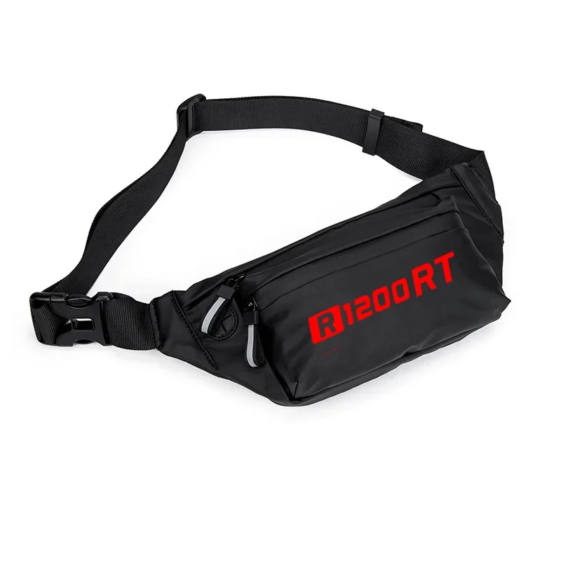 

For R 1200RT R1200RT LOGO Men Waist Pack Belt Hip Bum Slant back bag Chest Bag Male Motorcycle Riding Antitheft Purse