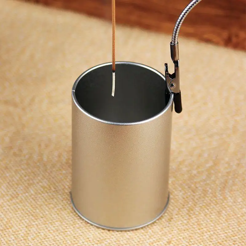 Soporte Incienso Acero Inoxidable Ajustable - usage example