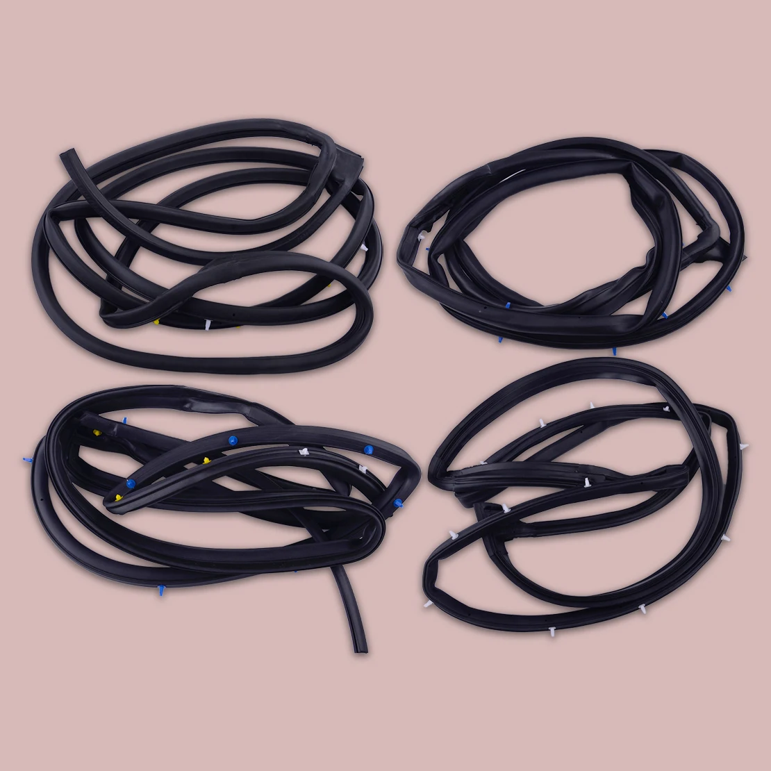 

72350-SNE-A01 72310-SNE-A01 1 комплект резинового уплотнителя передней задней левой и правой двери, подходит для Honda Civic Sedan 2006 2007-2011