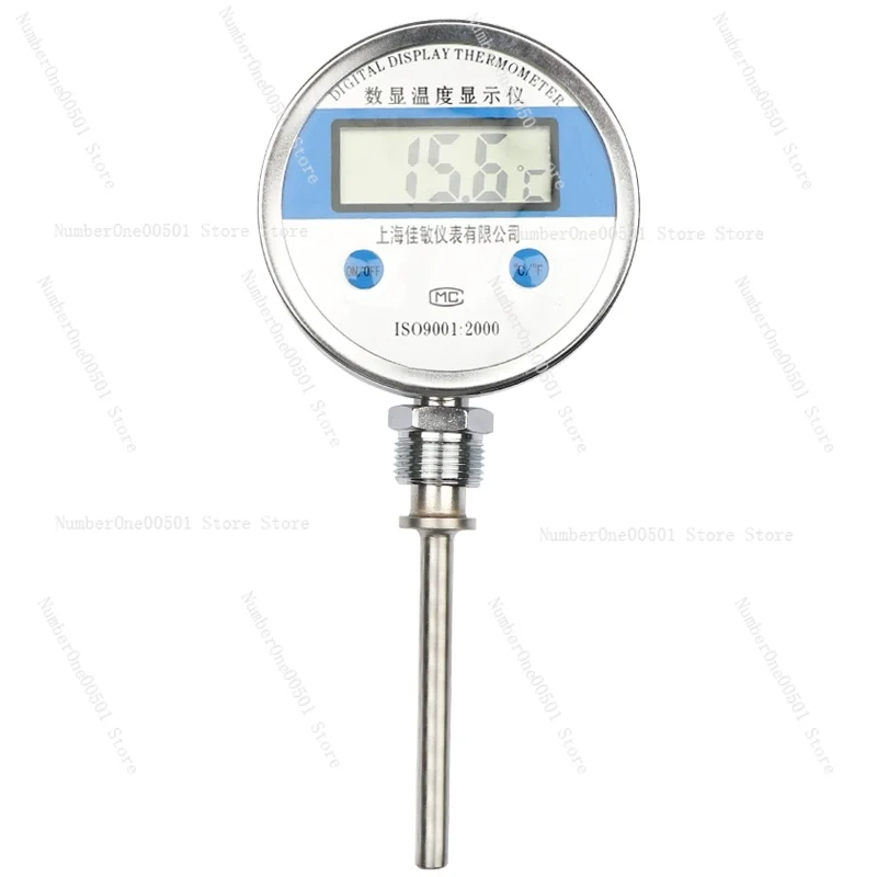 WSS WST/DTM-411 Digital Bimetal Thermometer/Industrial High Precision Digital Thermometer, Radial