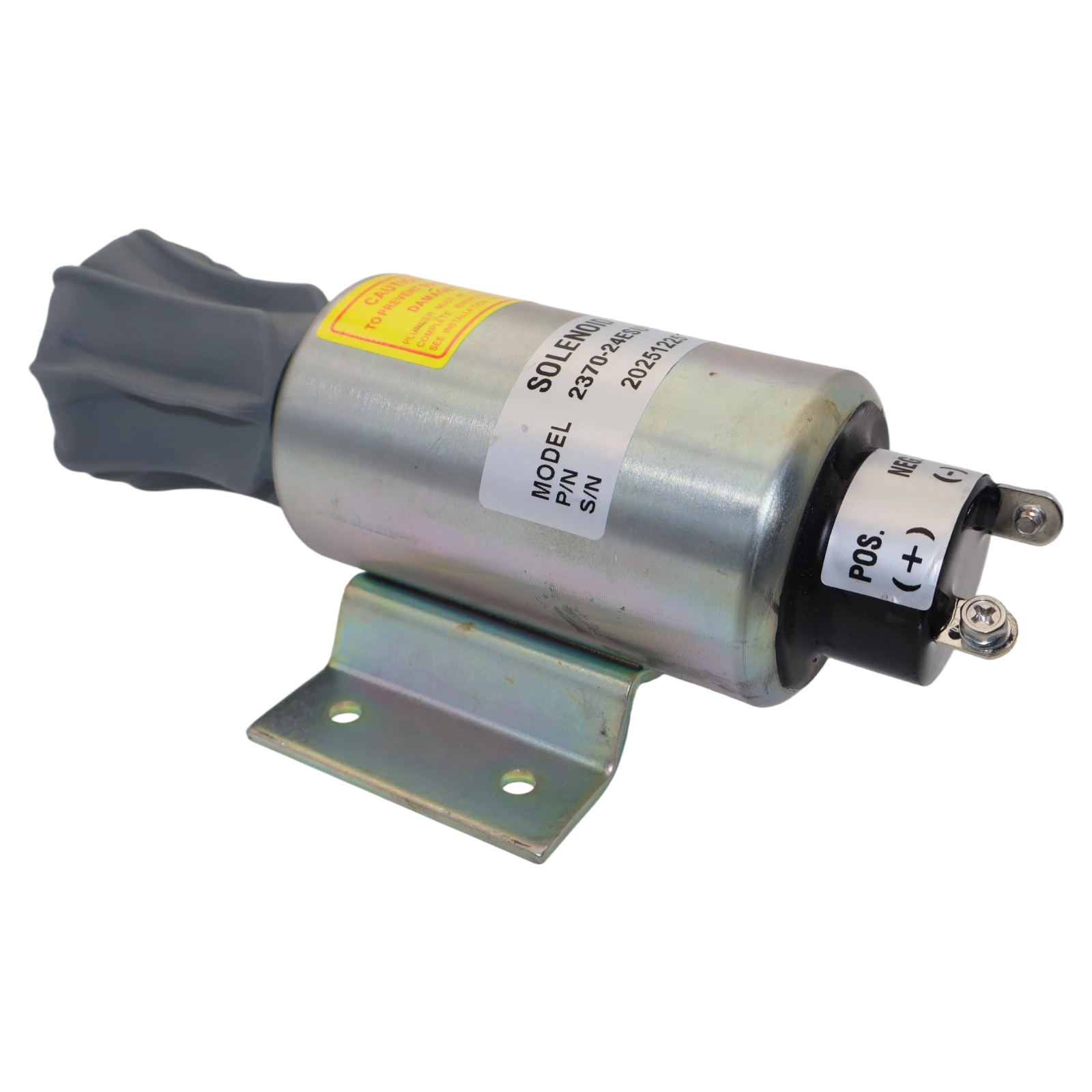 24V Fuel Shut Off Solenoid 2370-24ESU1B5 For Mitsubishi S12R S16R Industrial Diesel Engine