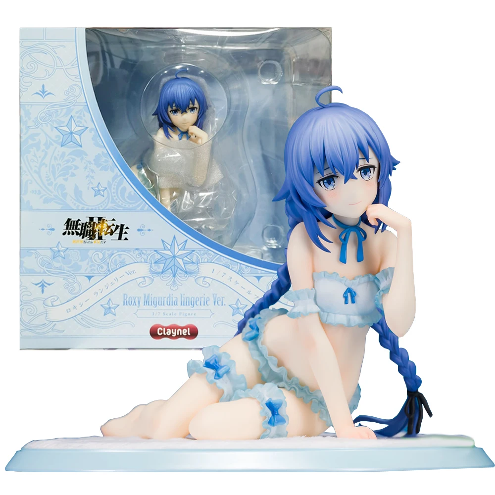 12CM Anime Mushoku Tensei II Isekai Ittara Honki Dasu Roxy Migurdia Figure 1/7 Model Toy Doll Aciton Figure Ornaments PVC