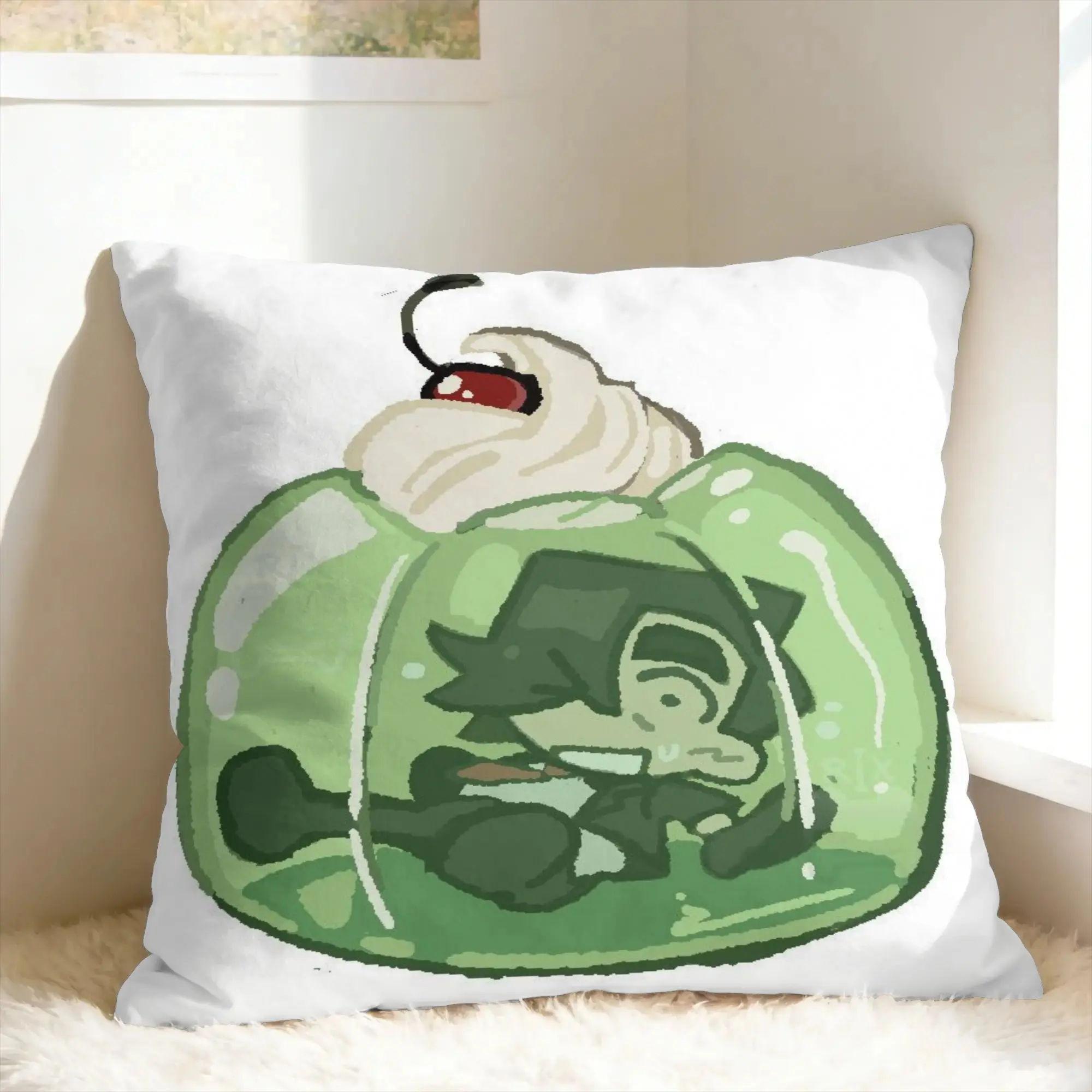 Benny Jackpot Crash Course Eddie Pillow Cover  Print Cushion Cover Cute Funny Pillow Case For Sofa Car Home Decor