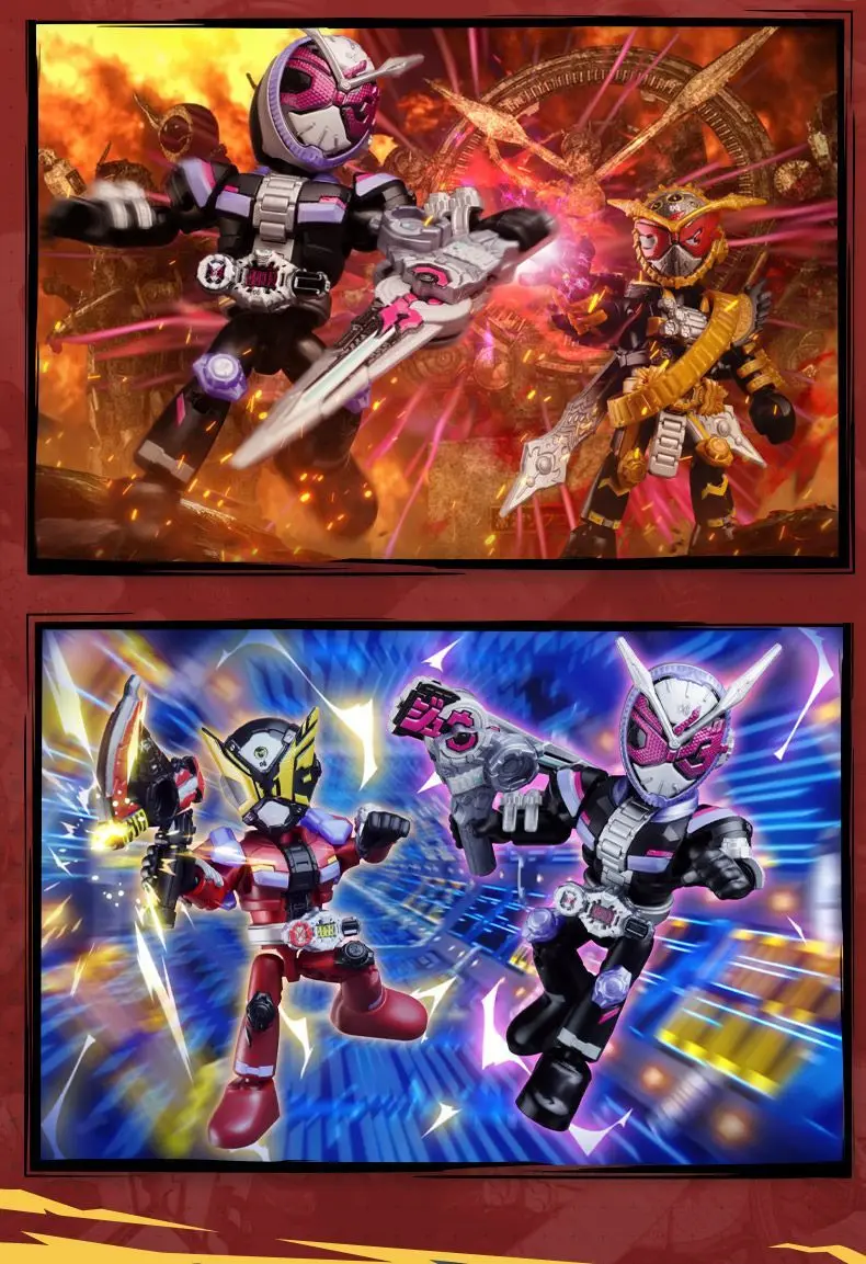 Auf Lager Blokees Kamen Rider Starlight Edition 5. Welle Legendärer Momento Zi-O Bausteinfigur Sammlerstück – Detail 10