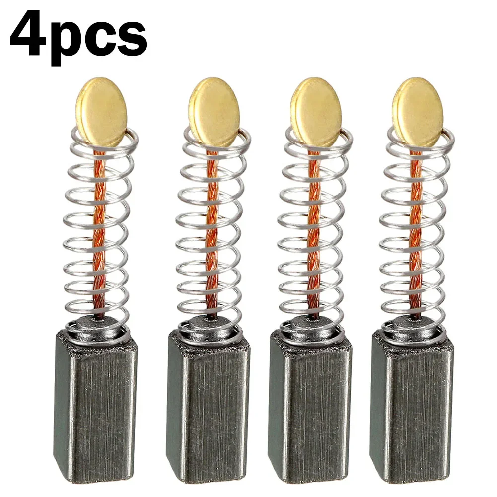 High Performance Carbon Motor Brushes Enhance Motor Power Perfect for Vacuum Cleaners Angle Grinders and More Pack of 4