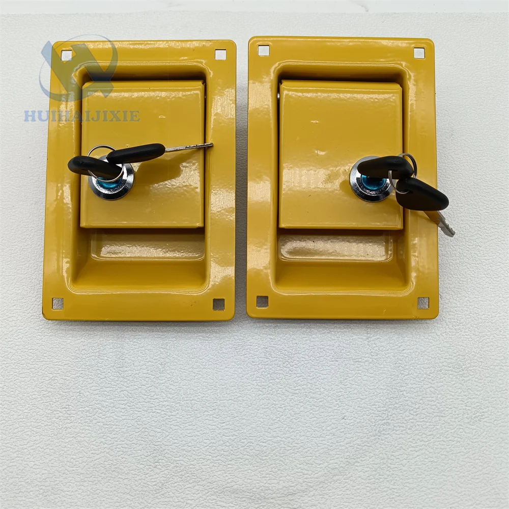 Construction Machinery Parts 14508854 14508850 Side Cover Lock Panel Lock for Volvo EC160B EC180B EC135B EC140B EC700B EC460B