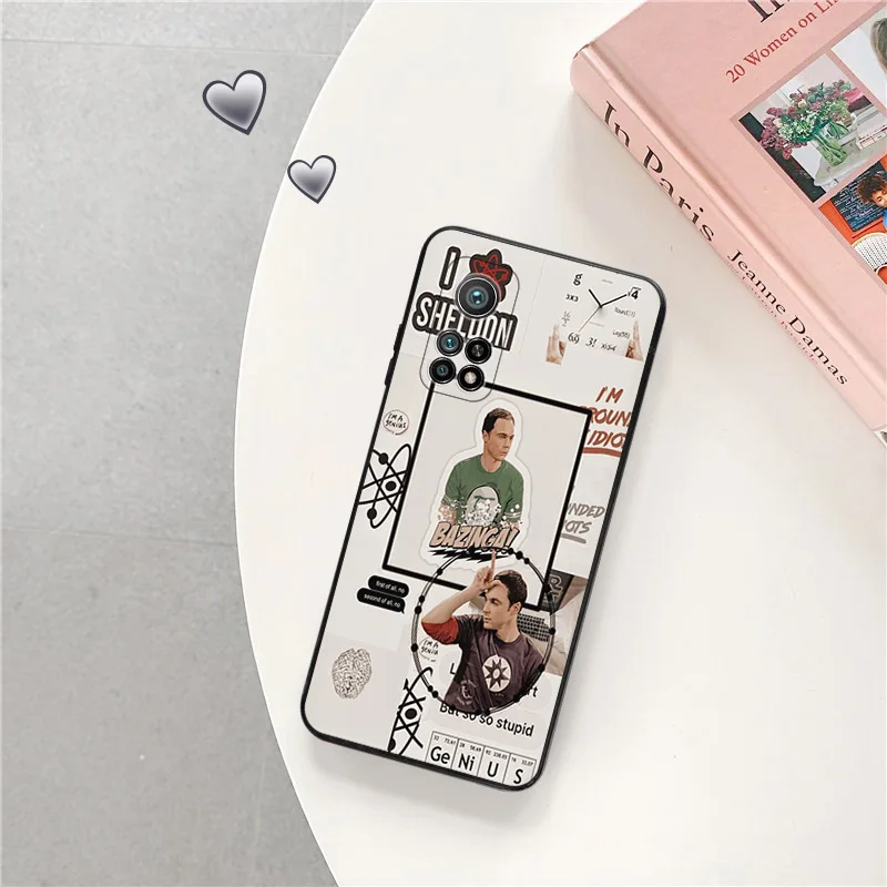 Silicone Black Phone Cases for Redmi Note11 Pro 10A 10C 9A 9C 9i 9T Note 9s 10 Lite 10s 11s The Big Bang Theory Xiaomi 9 Cover