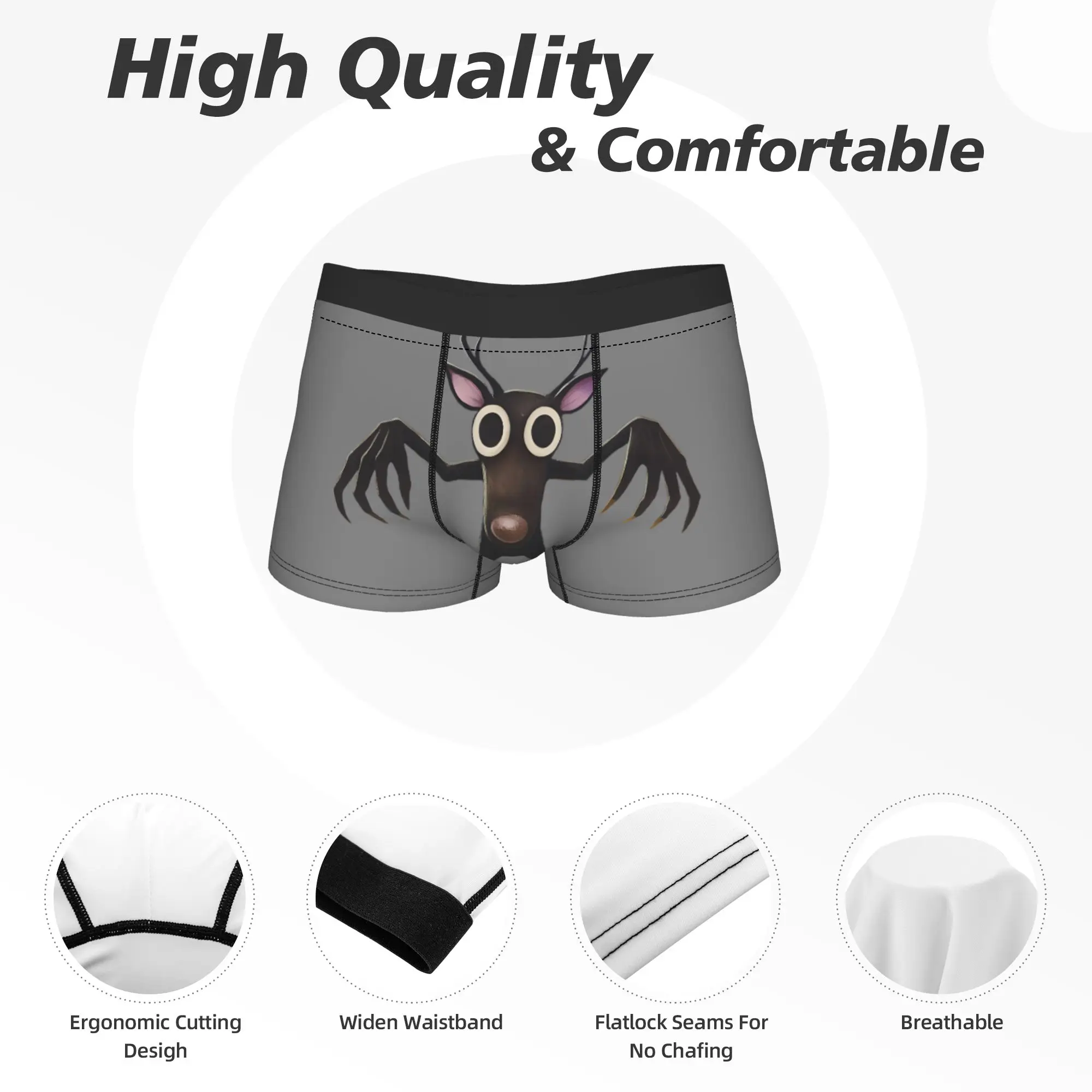 99 ليالًا في الغابة ملابس داخلية للهالوين تصميم سراويل بوكسر رائجة البيع سراويل داخلية للرجال سراويل مرنة فكرة هدية #5