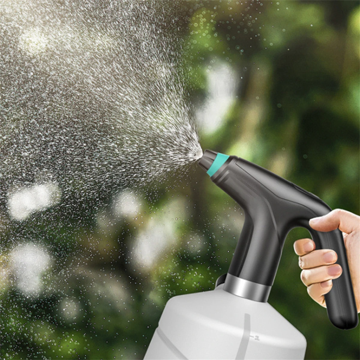 2L Electric Sprayer 2000mAh USB Charge Automatic Spraying Bottle Adjustable Nozzle Garden Irrigation Disinfection Dedusting 1Pc