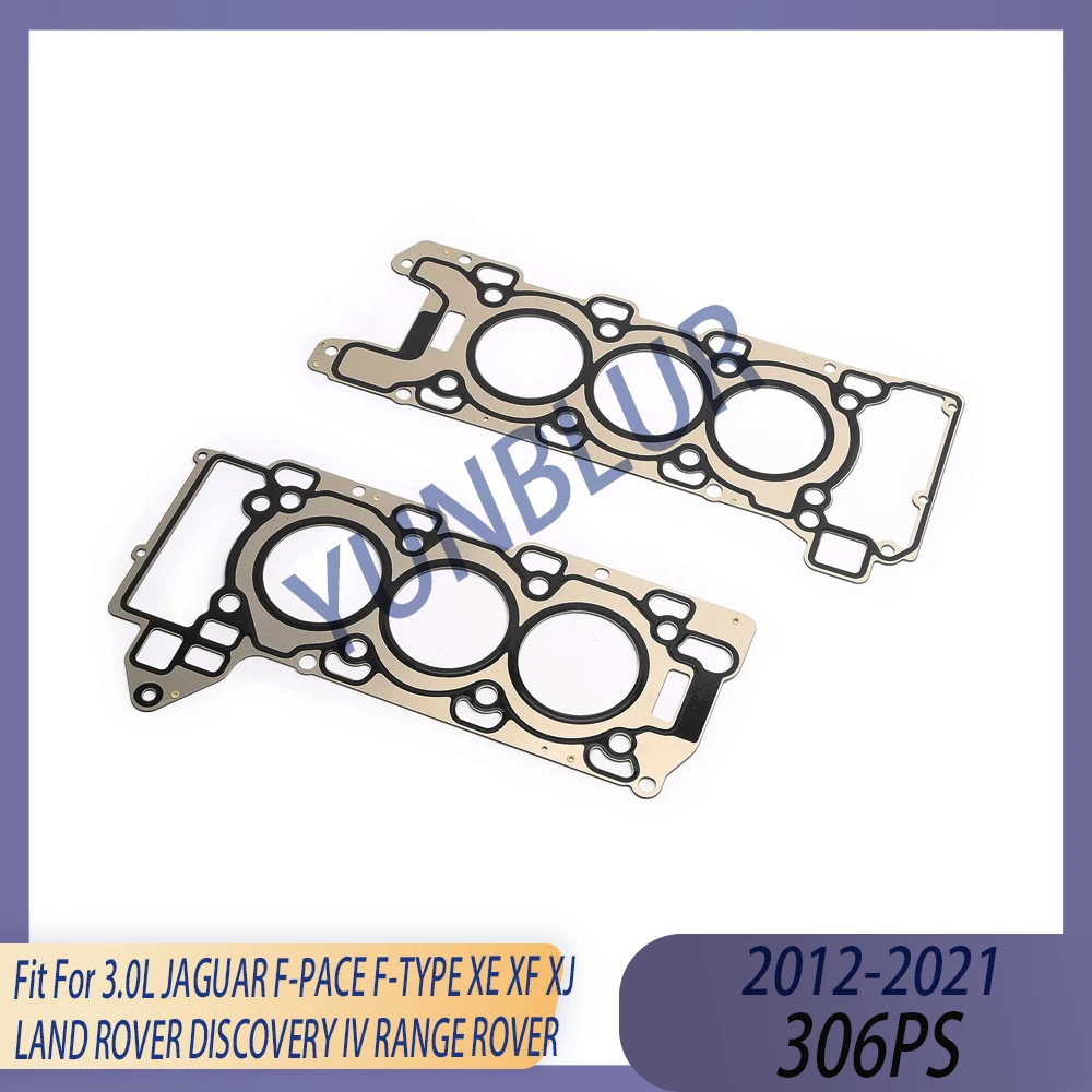 

Engine Cylinder Head Gasket Set Fit 3.0 L GAS 12-21 306PS For JAGUAR F-PACE F-TYPE XE XF XJ LAND ROVER DISCOVERY IV RANGE ROVER