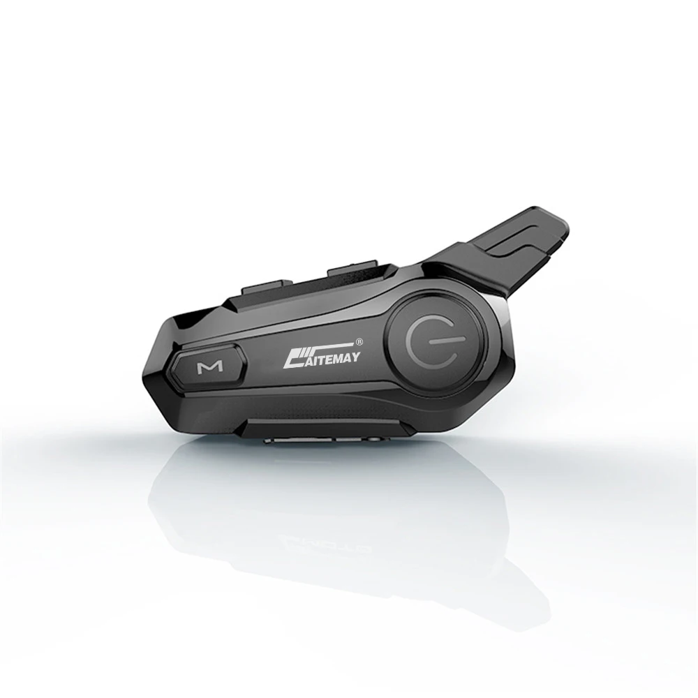 

Мотоциклетная гарнитура-интерком X1 Plus с Bluetooth 5.3, радиусом действия 800 м, водонепроницаемая, с шумоподавлением, для громкой связи