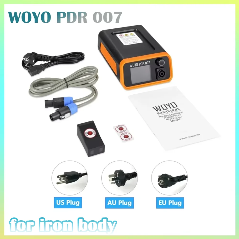 

2025 WOYO PDR007 Damage-free Paint Dent Repair Instrument Electromagnetic Induction Meter Sheet Metal Repair Machine Car Tools