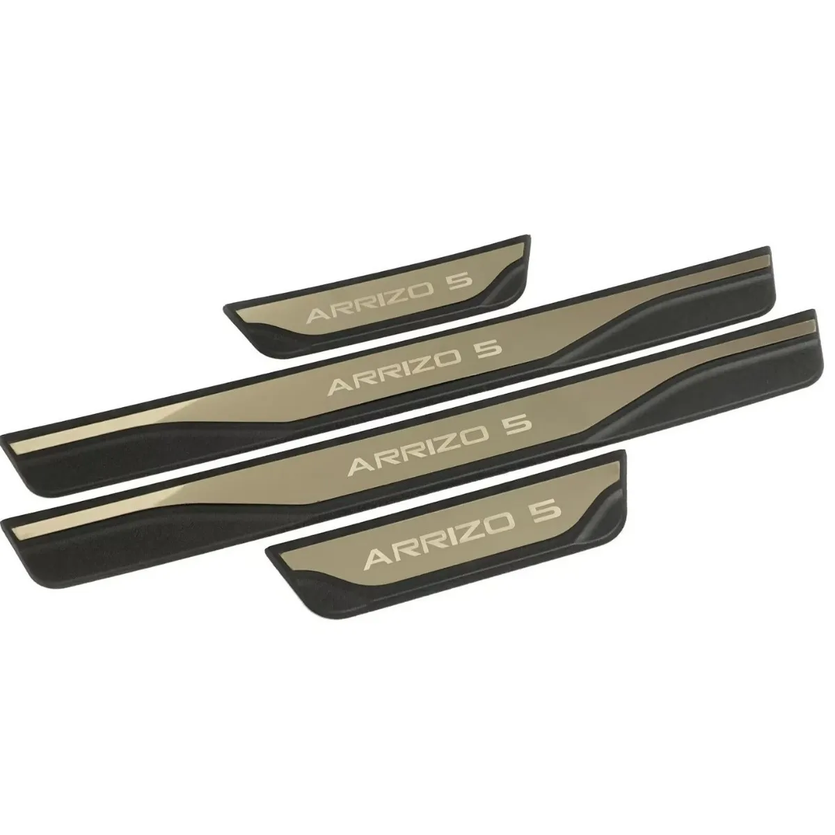 For Chery Arrizo 5 Pro Plus GT 2027 2026 2025 2024 2023-2017 2016 Door Sill Plate Plastic Stainless Steel 3d Sticker Accessories