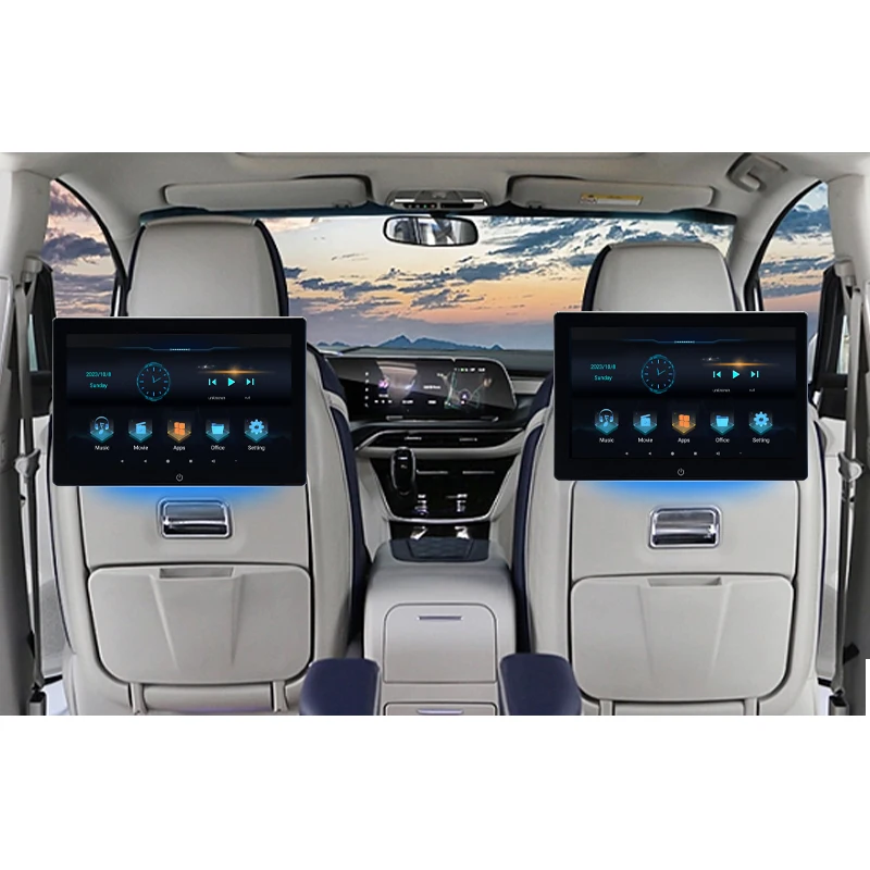 

New Model 10-inch Universal Car Android Headrest Monitor Car HD Video Multimedia Player Touch Screen BT WIFI Mirror Link