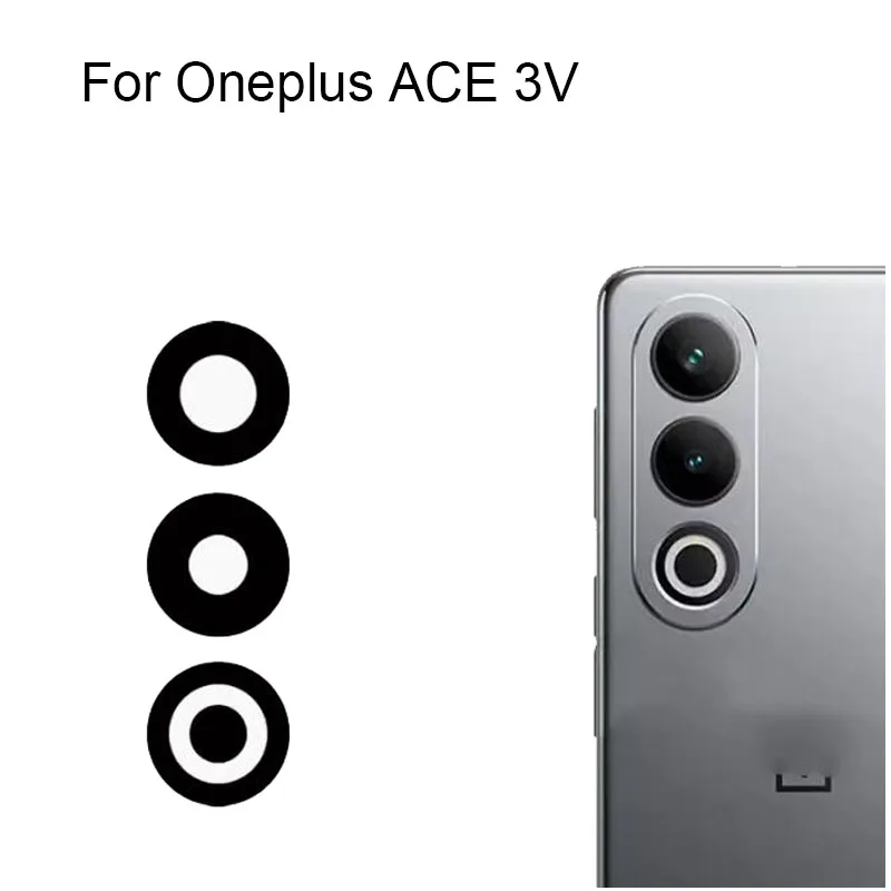 

3PCS A SET For Oneplus ACE 3V Replacement Back Rear Camera Lens Glass For One plus ACE3V Glass lens Parts