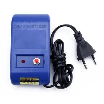 ساعة إزالة المغناطيسية الكهربائية الميكانيكية ساعة كوارتز إزالة المغناطيسية لتصحيح الوقت أداة إصلاح الساعة لصانع الساعات الاتحاد الأوروبي الولايات المتحدة التوصيل