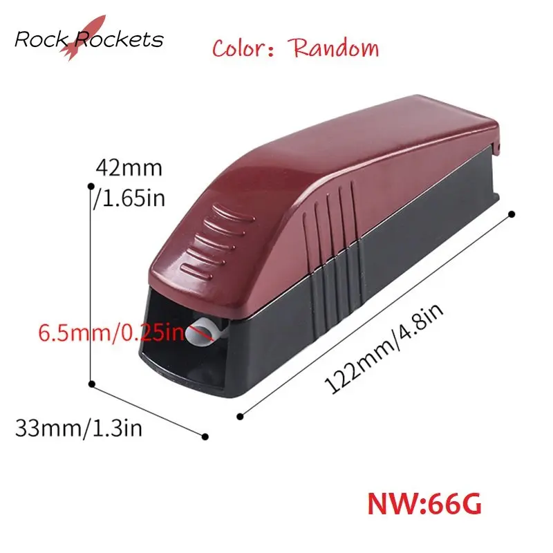 R&R 6.5mm Slim Tube Manual Cigarette Rolling Machine 8mm Push-pull Tobacco Filler Injector Maker Smoke Accessories for Home