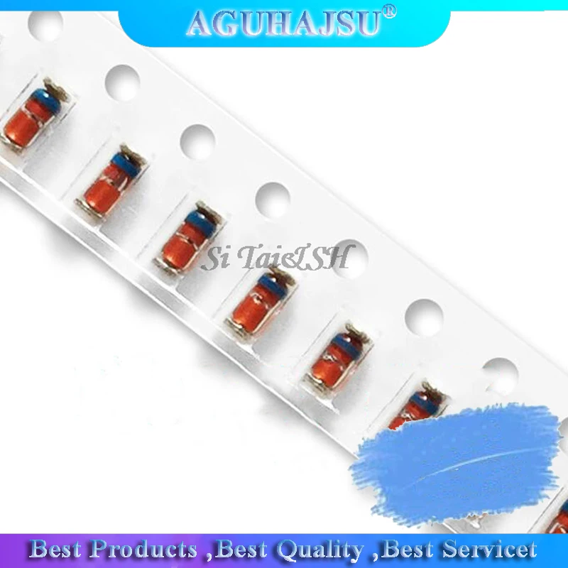 200pcs 0.5W  diode DO-35 1/2W LL34 ZMM BZV55C 2.4V 2.7V 3V 3.3V 3.6V 3.9V 4.3V 4.7V 5.1V 5.6V 6.2V 6.8V 7.5V 8.2V 9.1V 10V