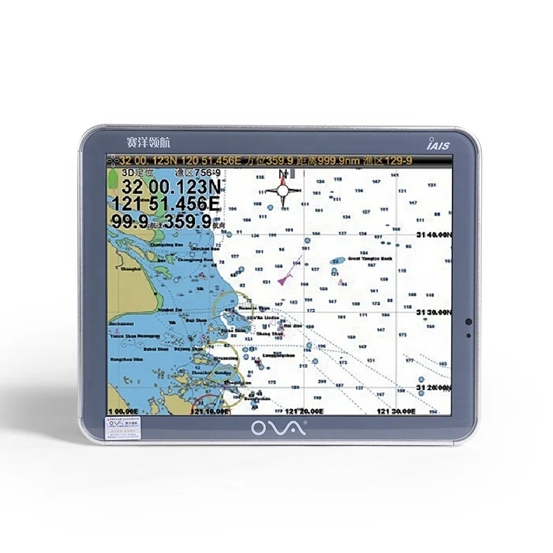 

China Factory Oem Ais Gps Tracker 12inch MARINE GPS NAVIGATOR Ais Electronic Chart Plotter Boat