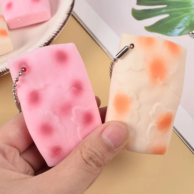 Simulation de gâteau de riz anti-Stress, musique à pétrir pour adultes et enfants, jouets anti-Stress et pétrissage