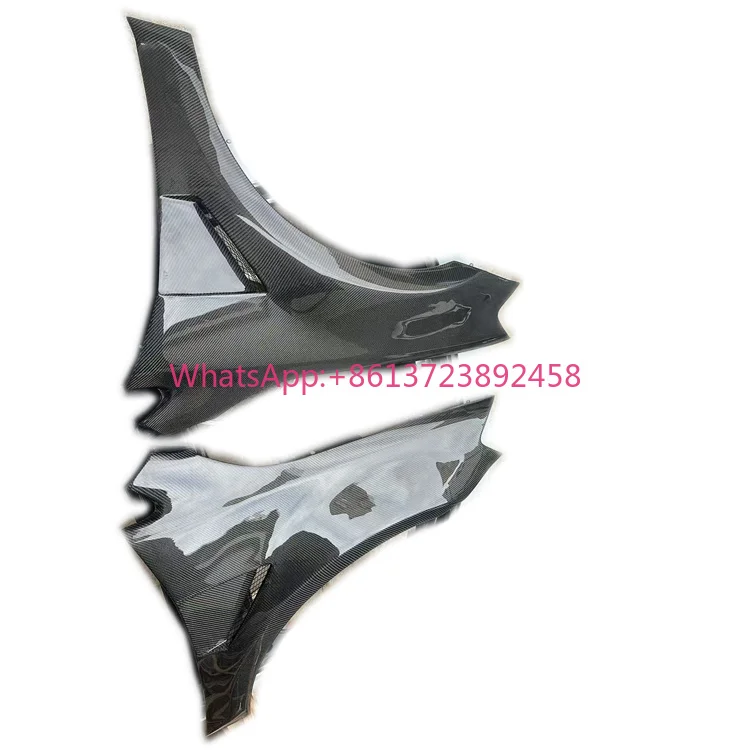 For Vw 2018 gold 7.5 sport wagon mk7.5 widebody Carbon Fiber Front Fender Bodykit Wing