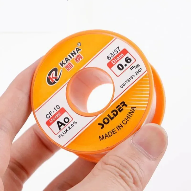 

50g CF-10 Solder Wire Tin 0.6/0.8/1.0/1.2/2.0mm Roll Clean Rosin Welding Core Soldering Wire Flux Reel Tube