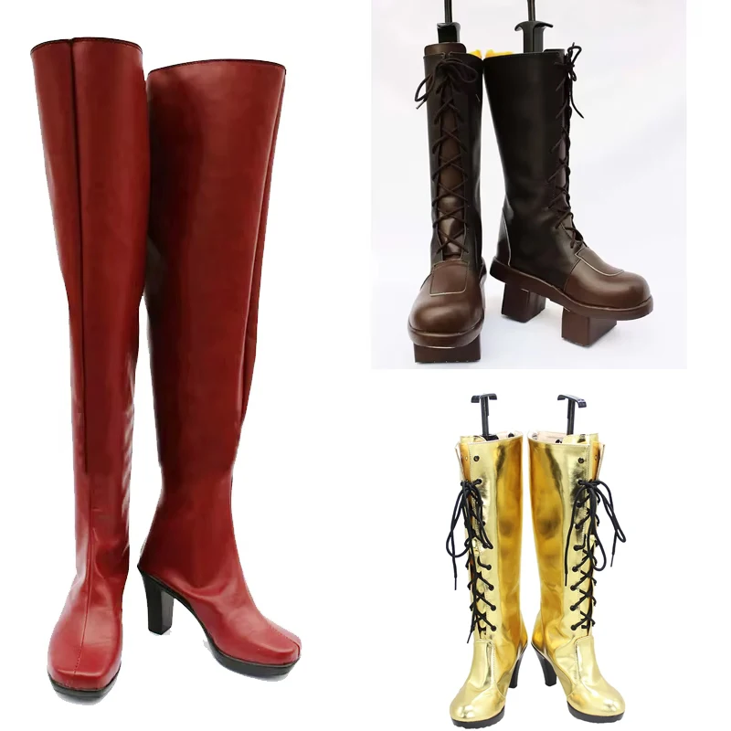 

Обувь аниме Thousand Cherry Senbonzakura RIN Len, ботинки для косплея, мужские и женские туфли на заказ