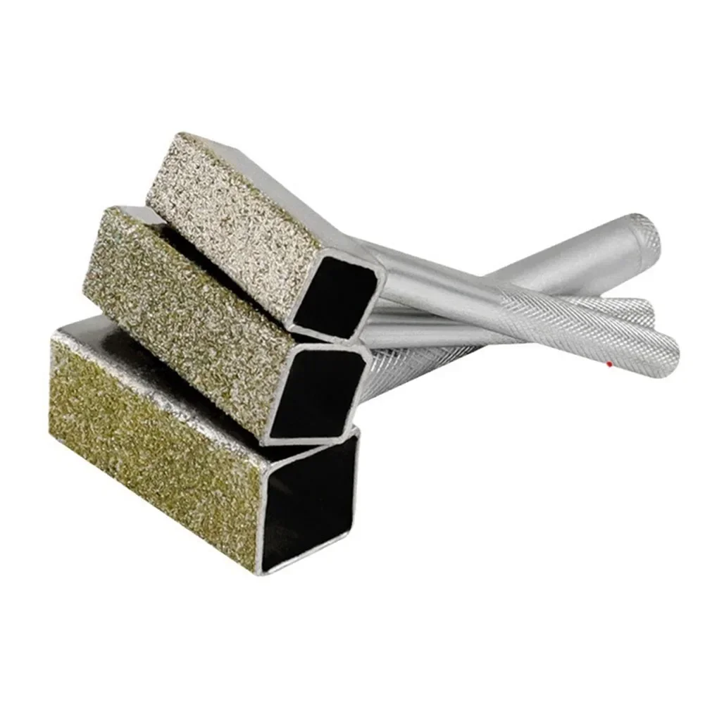 Muela de diamante de 3 piezas, disco de lijado de tocador, piedra de afilar, herramientas abrasivas gruesas, amoladora de banco, herramienta de tocador