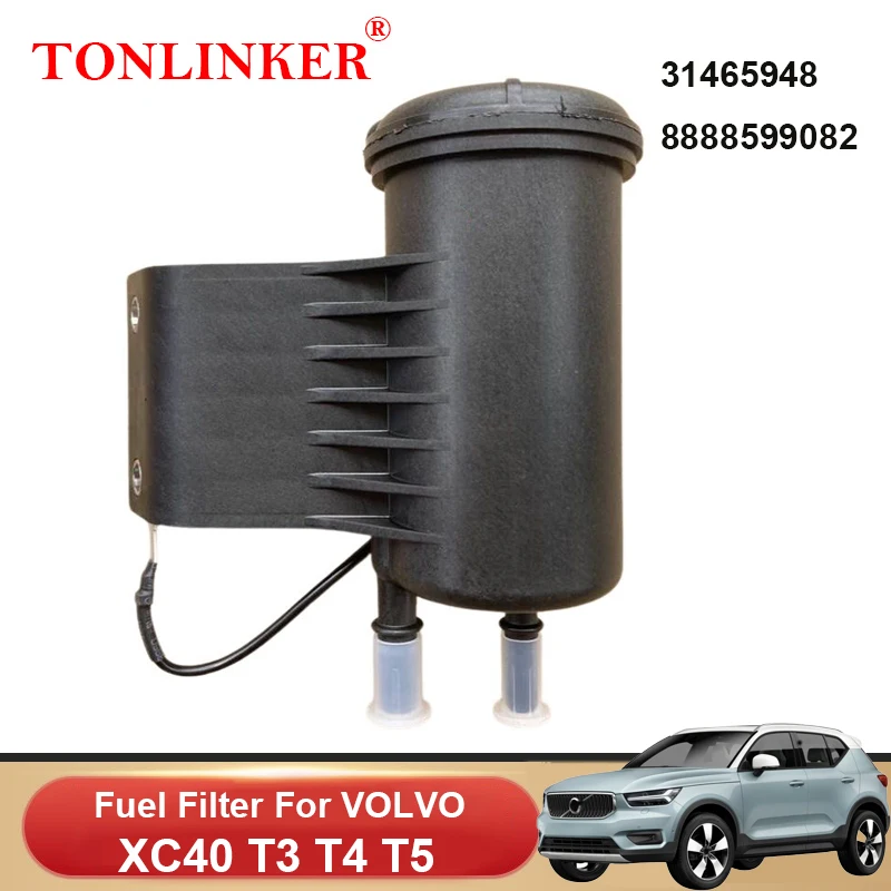 

TONLINKER Fuel Filter For VOLVO XC40 2018 2019 2020 2021 2022 1.5L T3 2.0L T4 T5 AWD Car Accessories OEM 31465948 8888599082