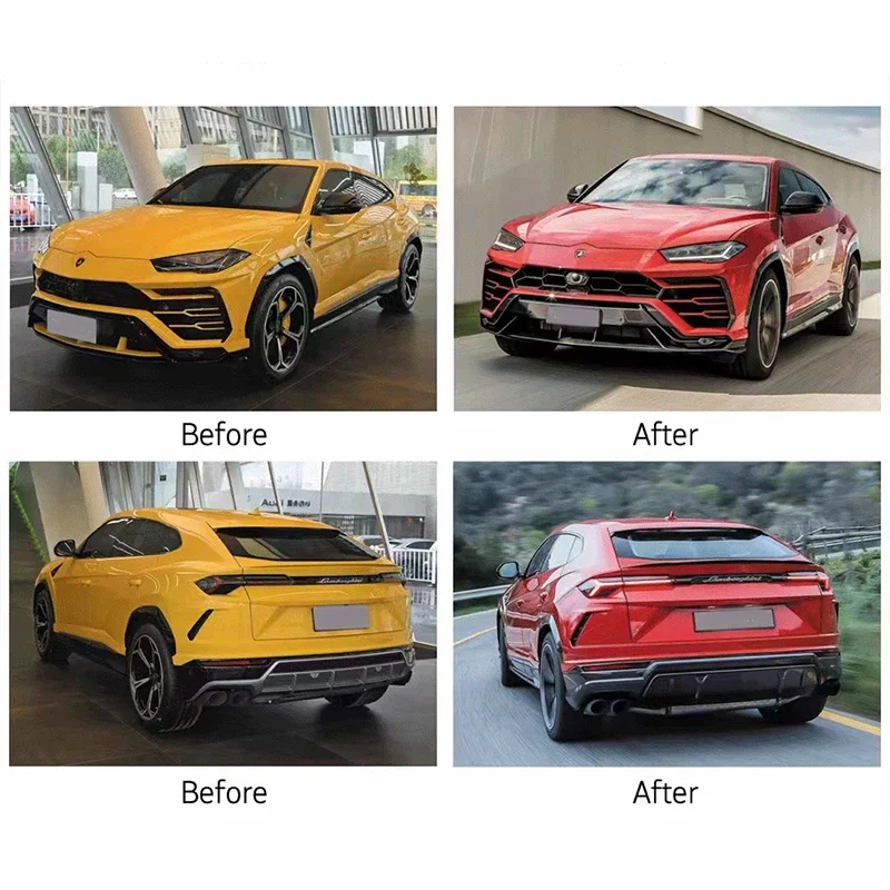 طقم هيكل أوروس من ألياف الكربون لامبورغيني أوروس لأجزاء لامبورغيني أوروس