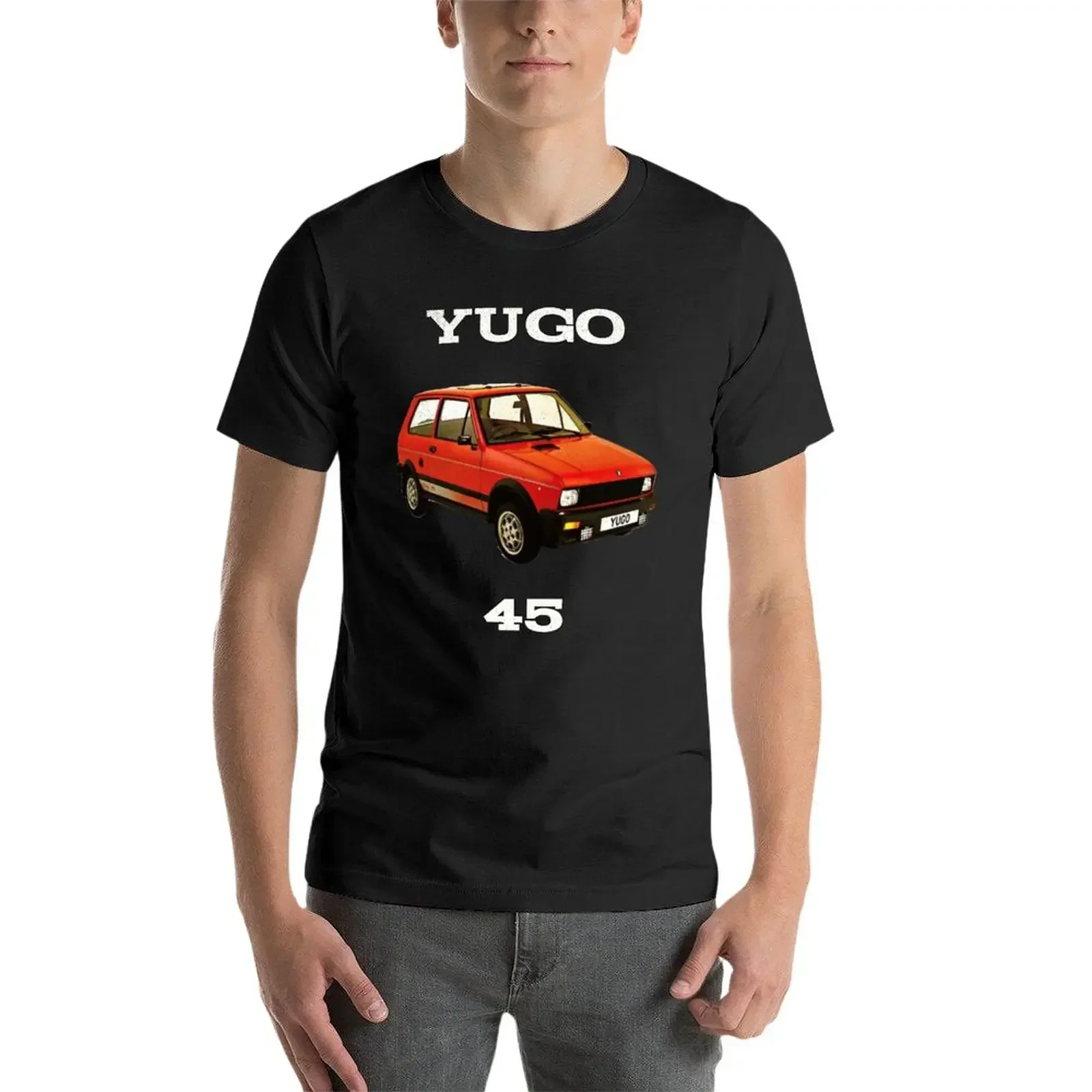 Yugo 45, the worst car in the world T-Shirt korean fashion Aesthetic clothing Men\'s t-shirts