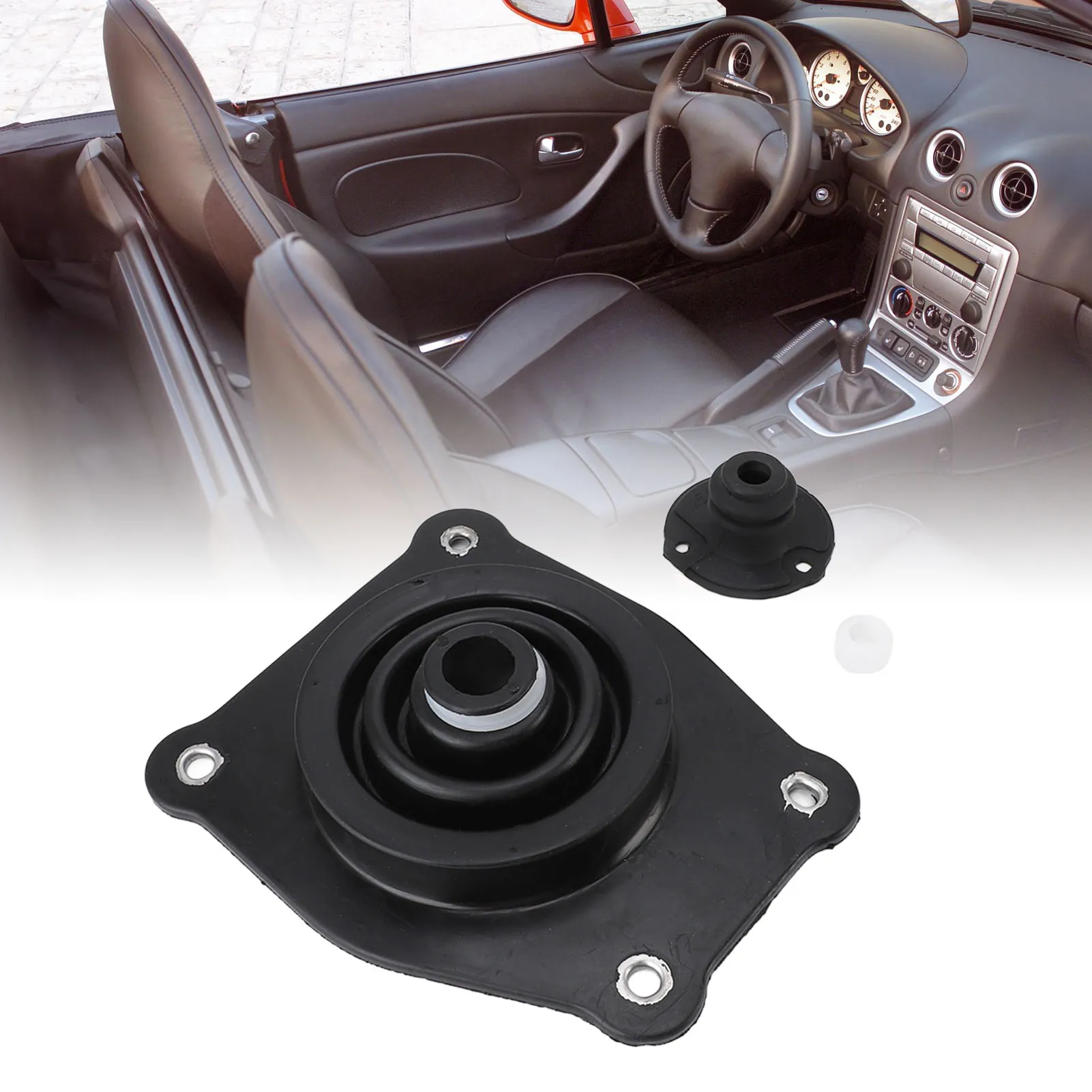 Change Lever Boot 039817462A Lower Shifter Dust Boot Gear Lever Shift Boot Replacement for Mazda MX5 MX‑5 Miata