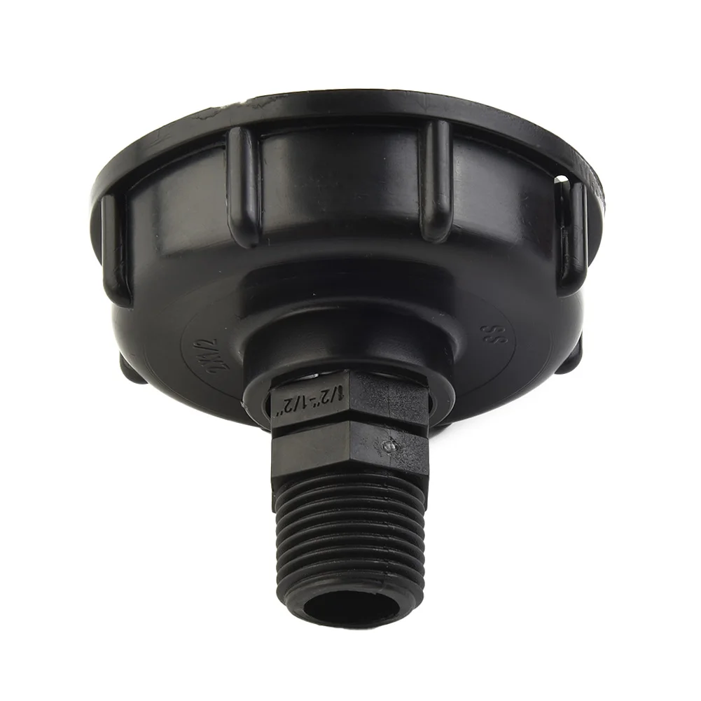 

Hose Connector Easy To Use IBC Tank Adapter 60mm Coarse Thread Inlet With 1/2 3/4 1 Female Fitting For Water Hose Connection