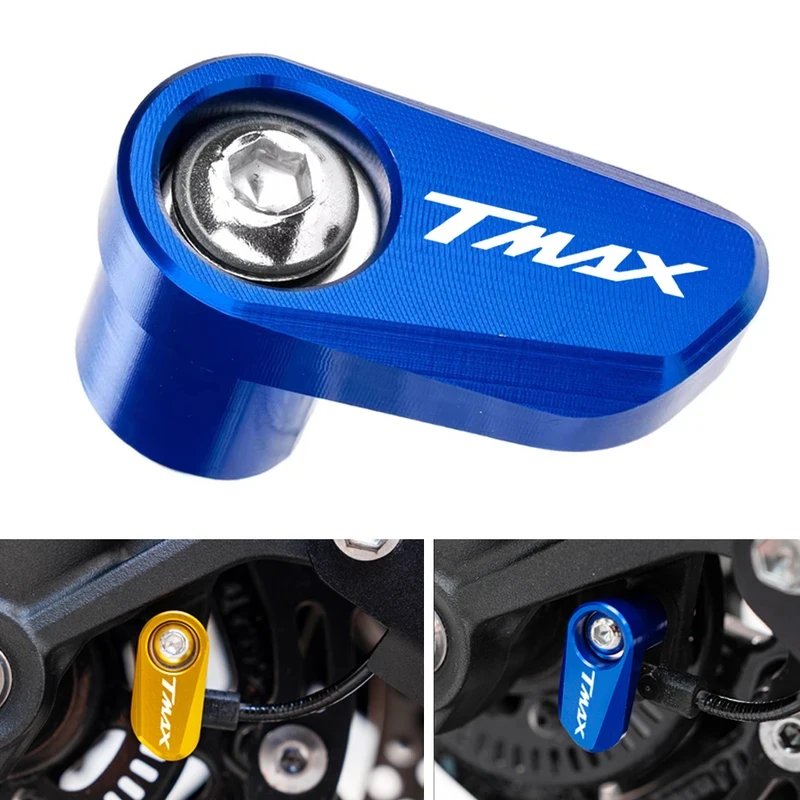 

For YAMAHA TMAX Motorcycle Front Rear Wheel ABS Sensor Protector Guard Cap T-MAX 560 530 sx dx 500 Tmax560 TECH MAX Tmax530 TECH