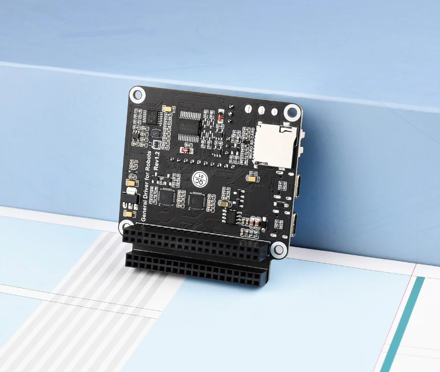 ESP32 Robot Driver Board, WiFi/Bluetooth, DC Motor & Bus Servo Control, IMU, for Raspberry Pi/Jetson Nano, Support LiDAR & IIC