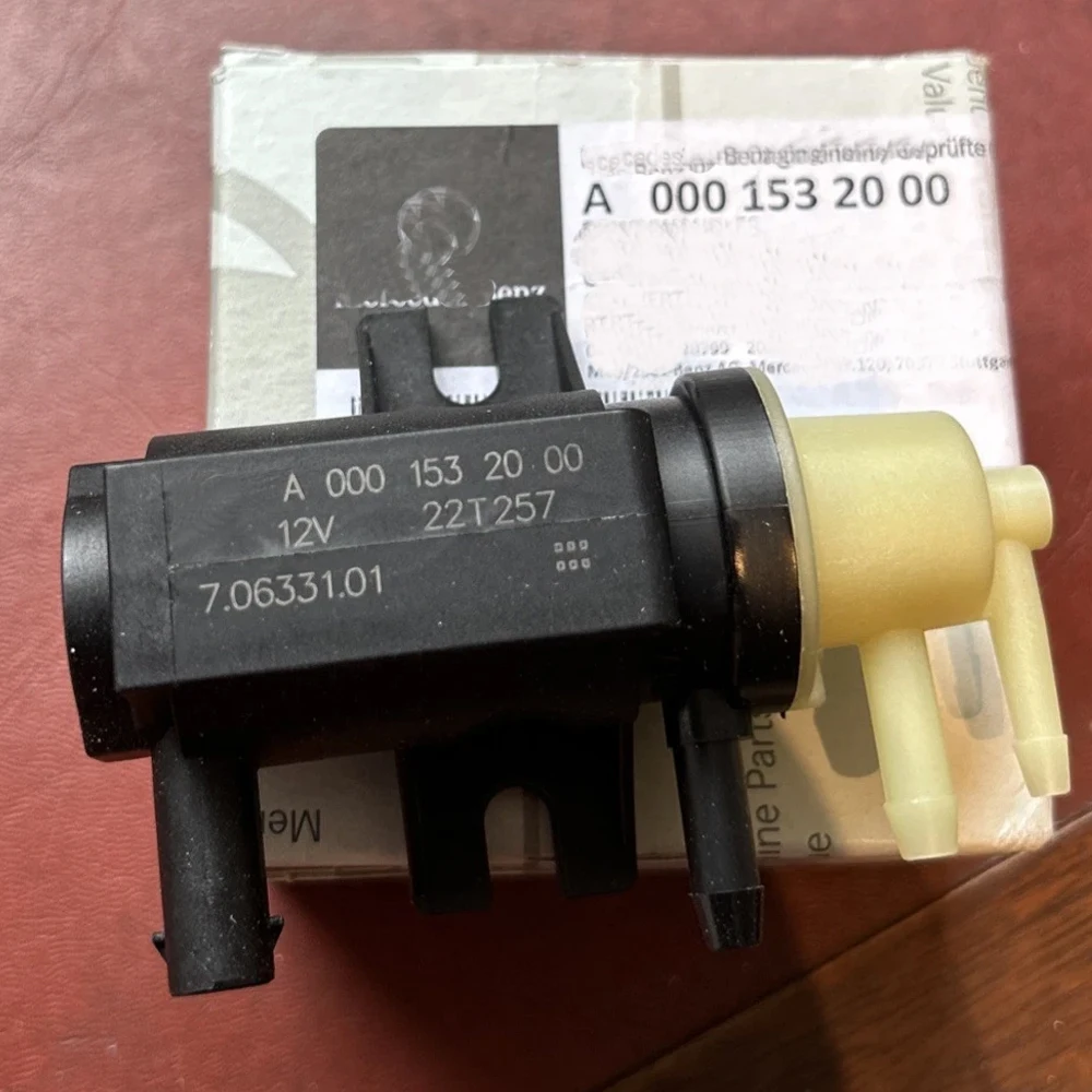 A0001532000 REF B33-46 For MERCEDES-Benz OM654 OM656 W447 W213 Turbocharged solenoid valve 0001532000