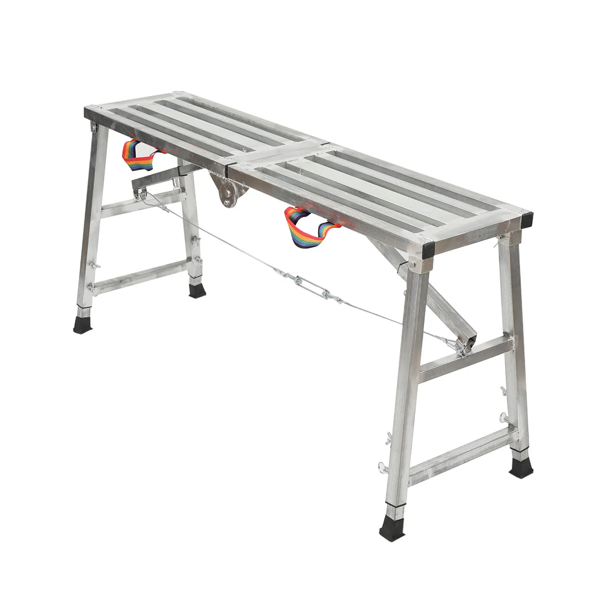 Opvouwbare paardenkruk Steigers Hefdecoratie Speciale verdikkingsplank Bouwtechniek Ladder - afbeelding 2