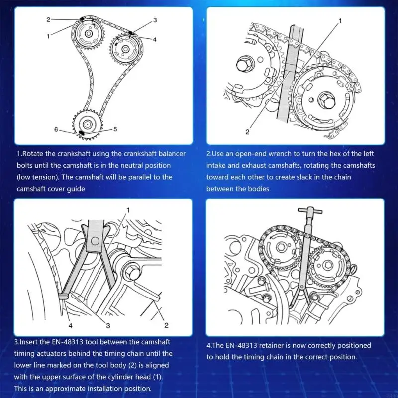 High Strength Timing Chain Retainer Stabilizer For 3.6L Automotive Repair