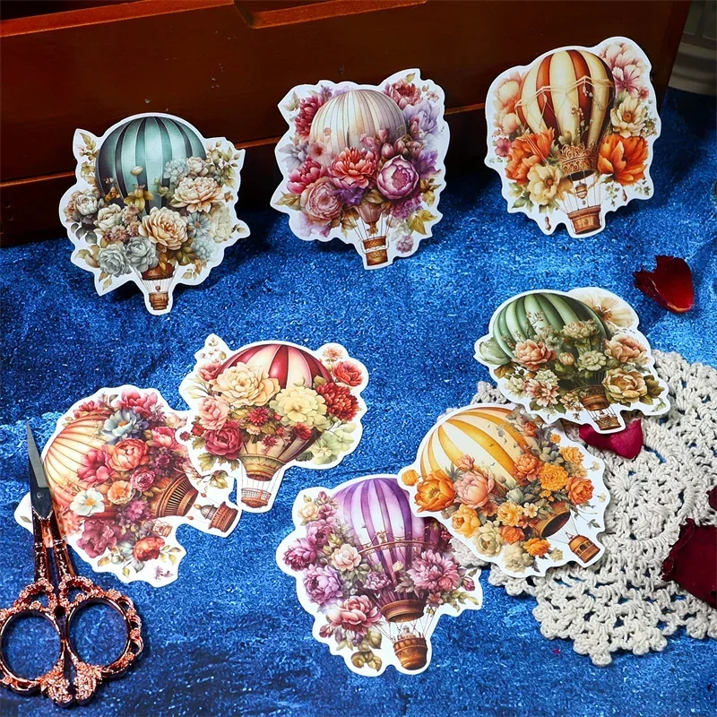 

20Pcs Forest Sticker Flower Tour Diary Decorative Supplies Handbook Base Paper Material Supplies Scrapbook Cut 131*108MM