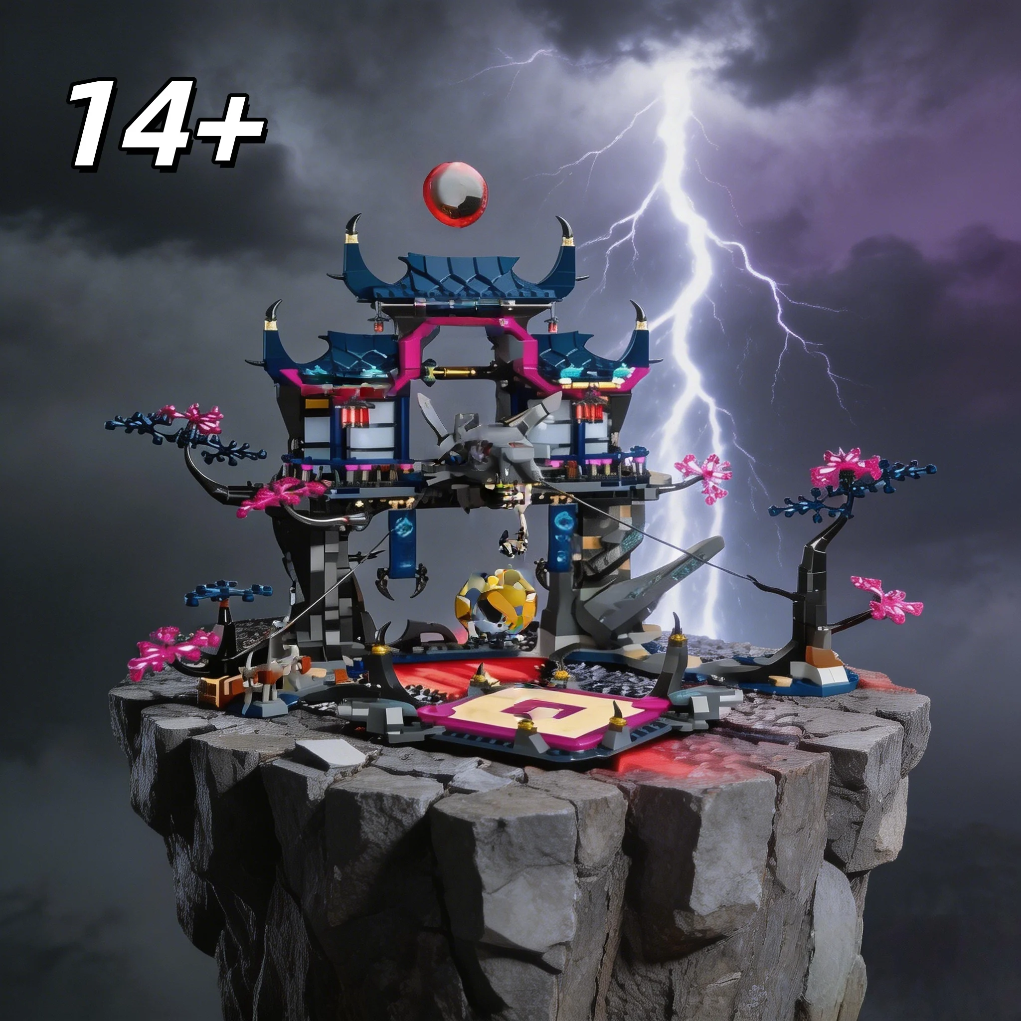 

2026 new adult high-difficulty granular building blocks ancient style assembly model MOC desktop collection ornaments DIY handma