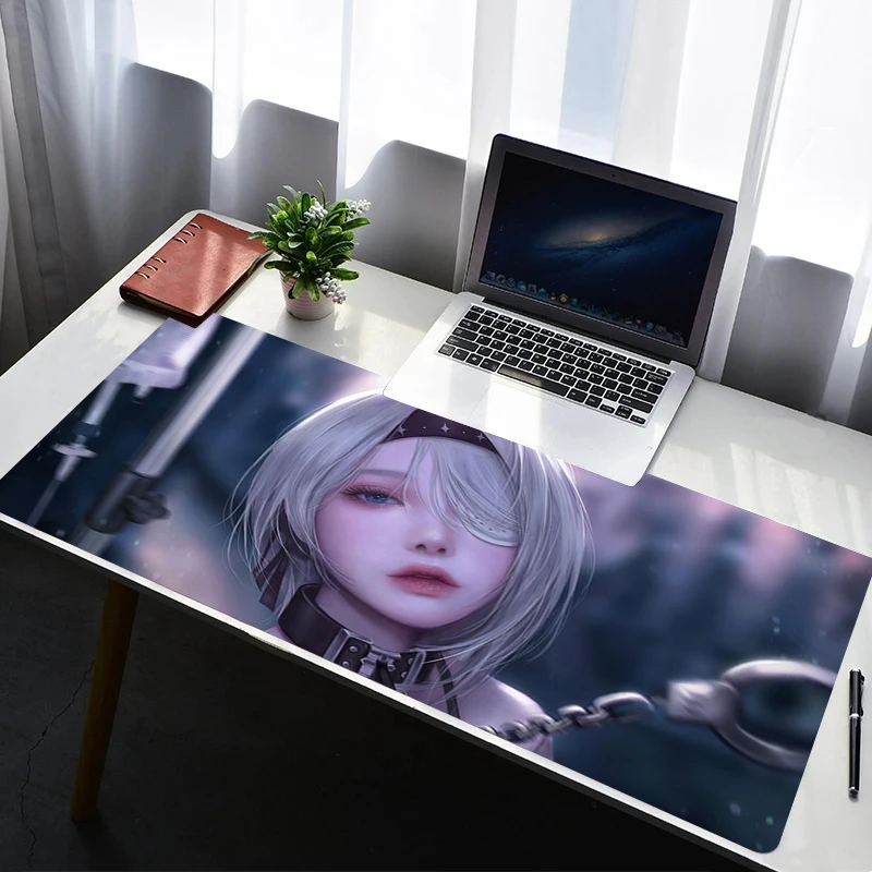 Mouse Pad B-black Survival Eternal Return Office PC Gaming Accessories Keyboard Pad Anime Rubber Mousepad Laptop Desk Mouse Mat