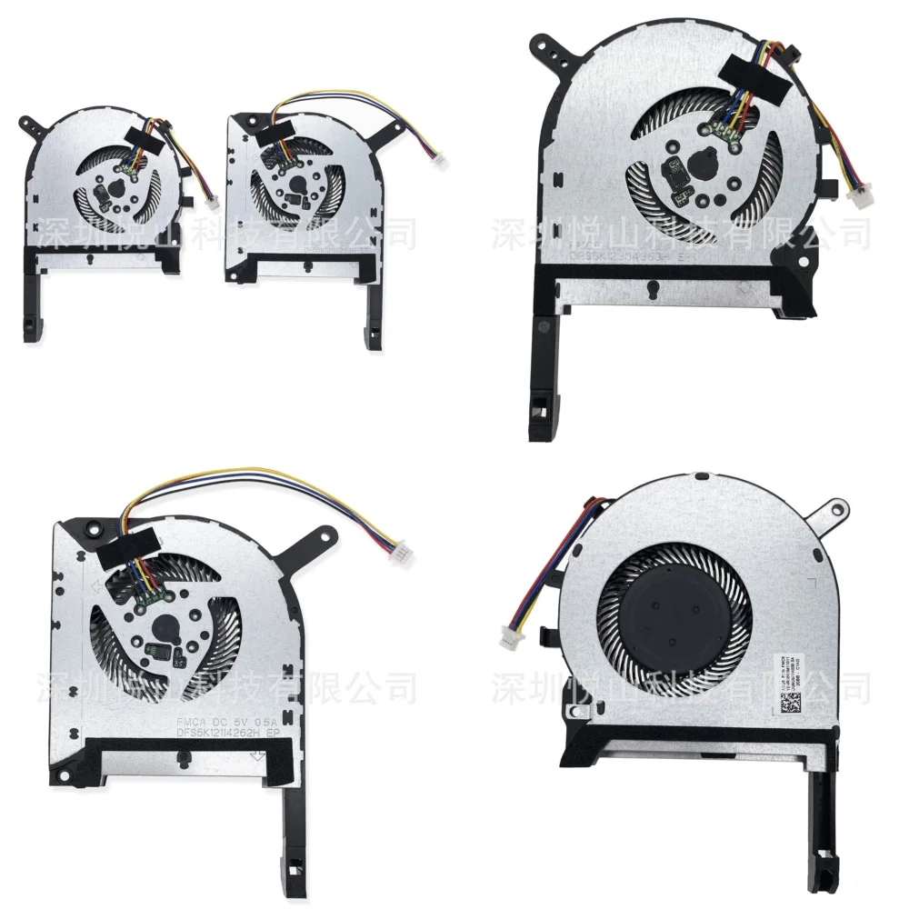 Replacement Cooling Fan for TUF Gaming F15 FX506LI FX506LH FX506LU FX506LHB Laptop Cooling System High Performance Quiet CPU