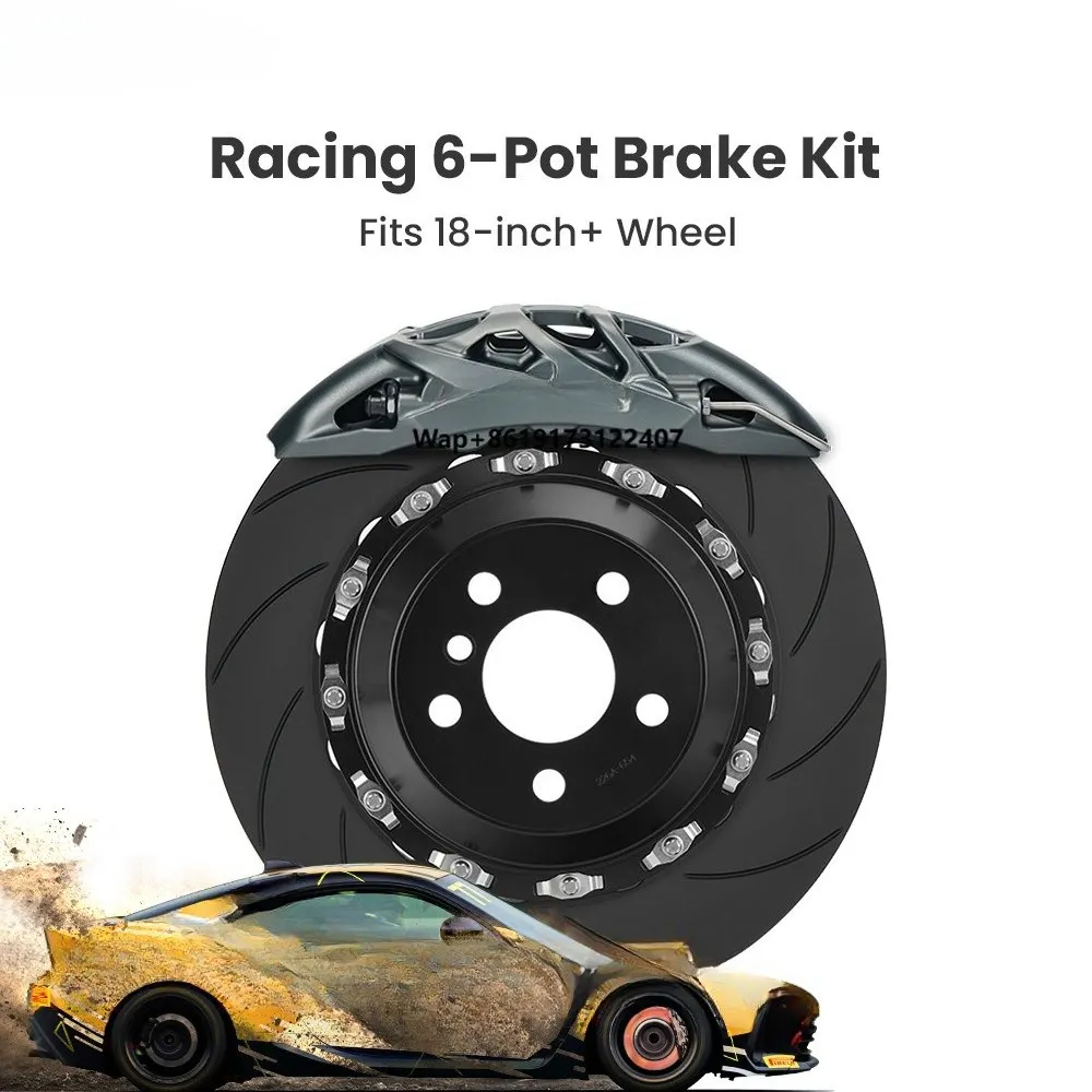 

TEi GTS6 6 Piston Caliper 355mm 378mm Rotor Front Racing Brake Caliper Kit for 911 Carrera 991 996 997 Boxster 718