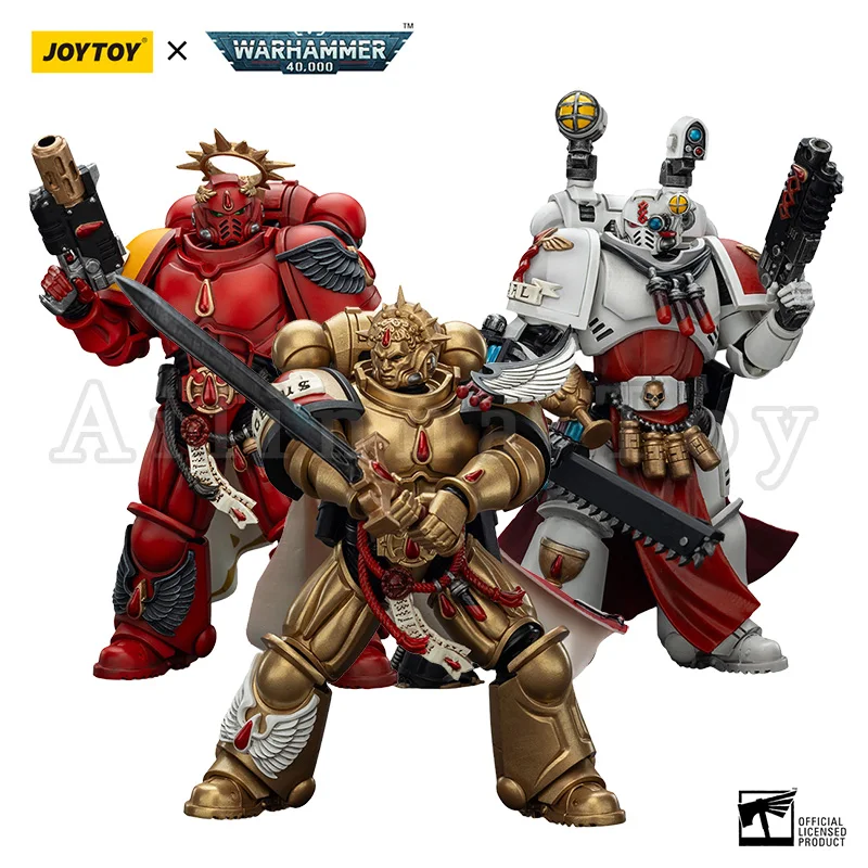 

[Pre-Order]JOYTOY 1/18 Action Figure 40K Blood Angels Captain and Sanguinary Priest Anime Model Toy Gift