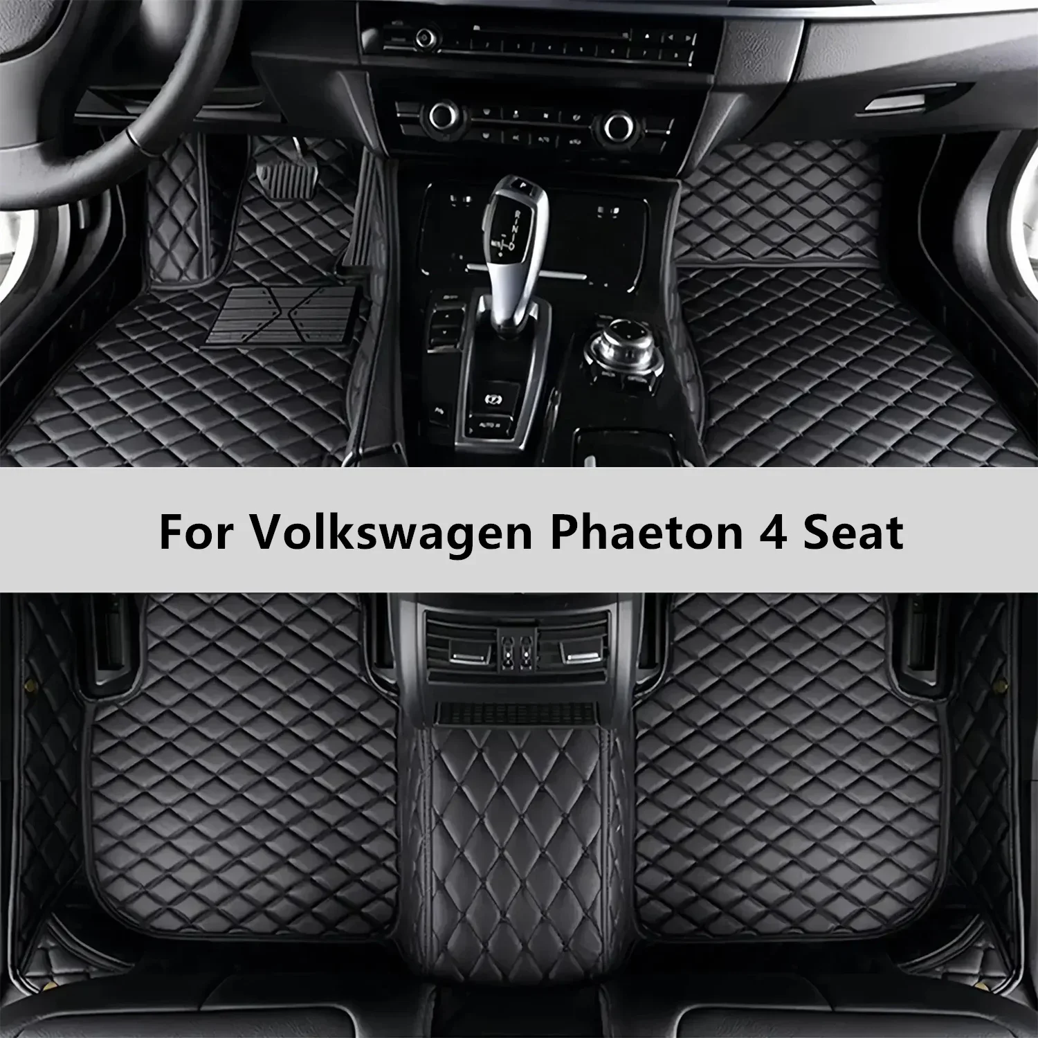 Custom Car Floor Mats For Volkswagen Phaeton 4 Seat Floor Mat Car Mat Accessories Interior Accessories
