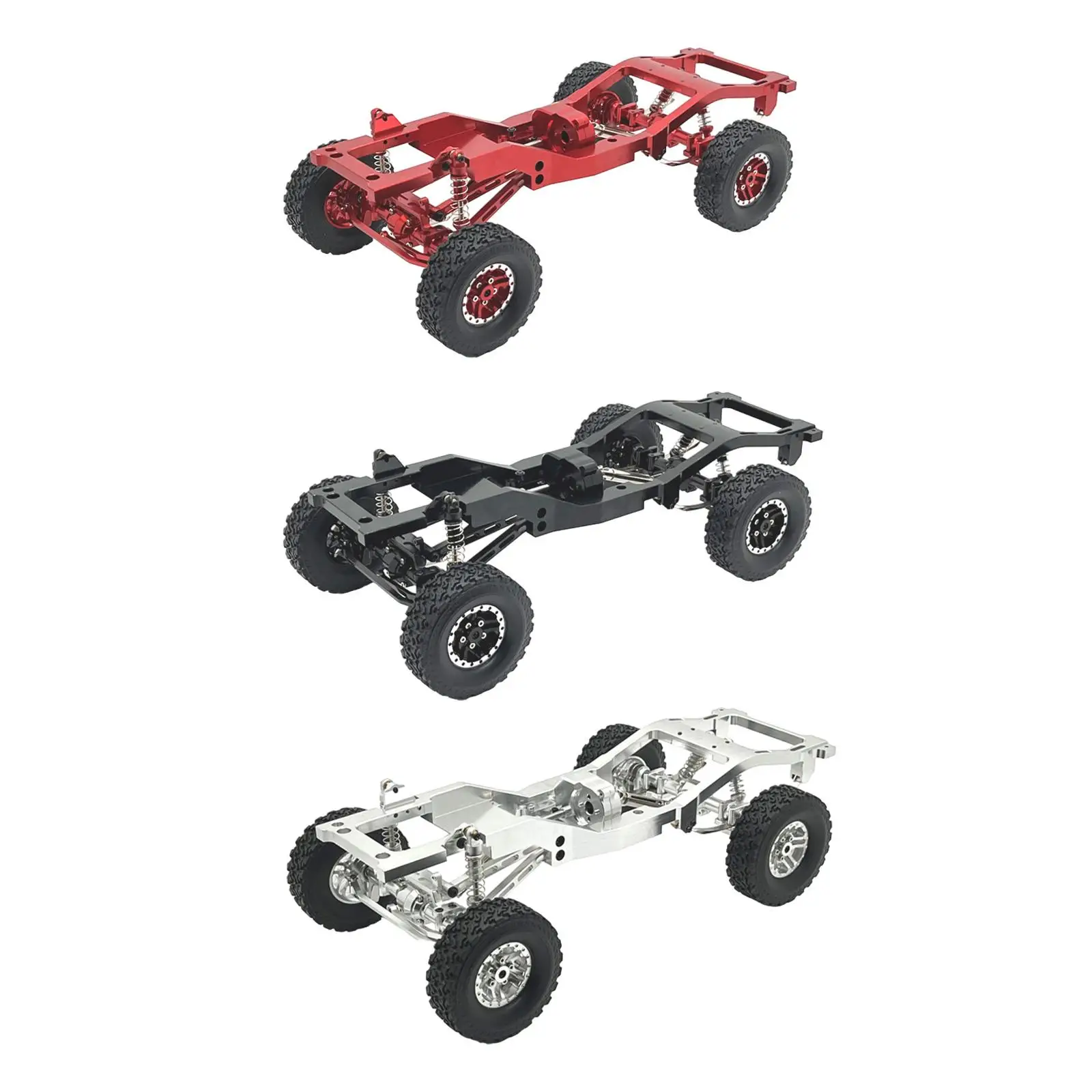 

1:12 RC Body Frame Kit Aluminum Modification Assembled Spare Parts, with Wheel Tire for MN82 LC79 Vehicles Hobby Car DIY Accs